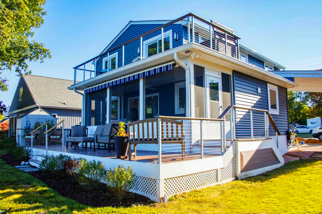 Exterior of Whole House Remodel