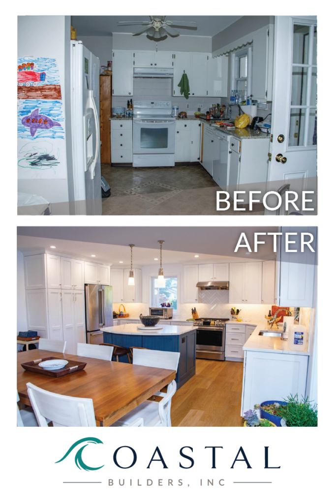 Whole House Remodel - Kitchen Before and After