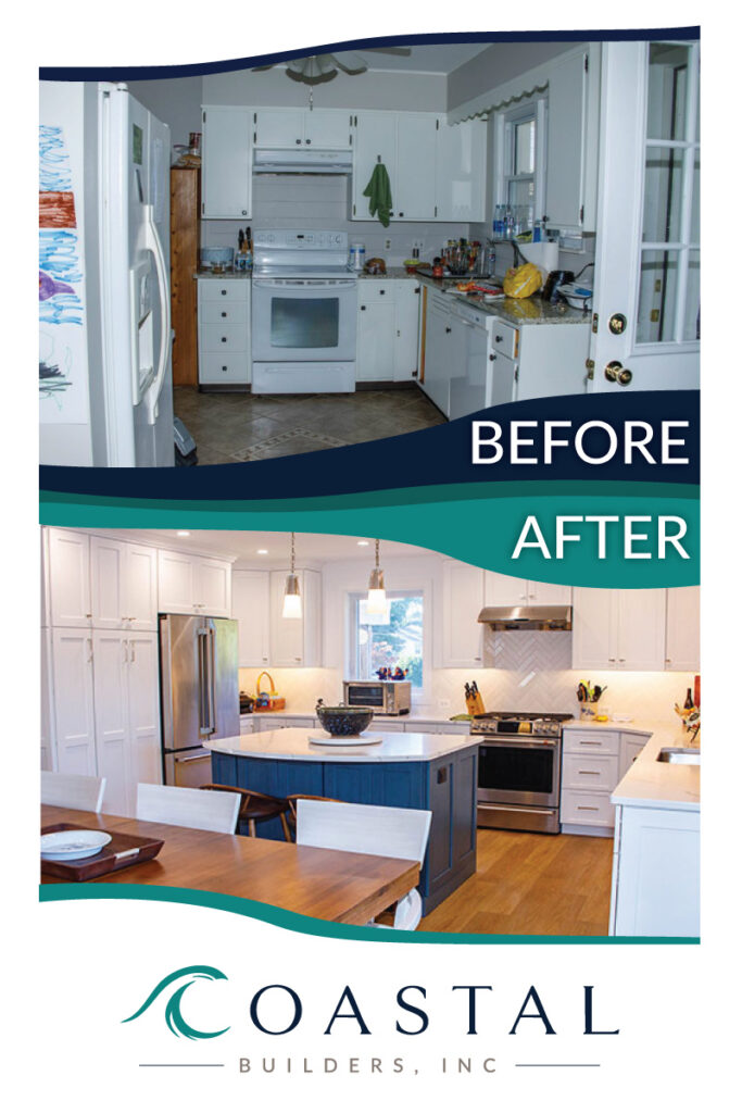 Whole House Remodel - Kitchen Before and After