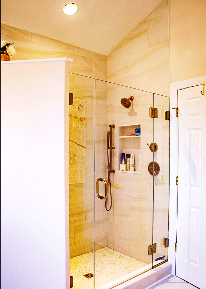 Custom Copper Master Shower