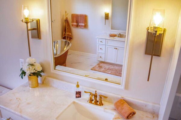 Copper Master Bathroom