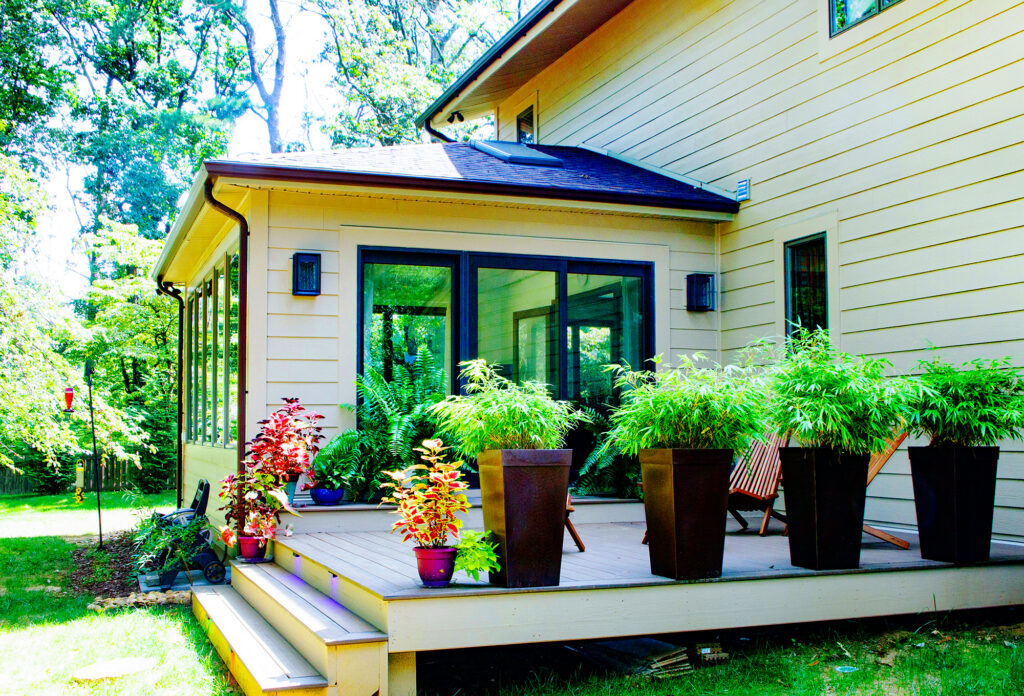 Knabel extension and deck