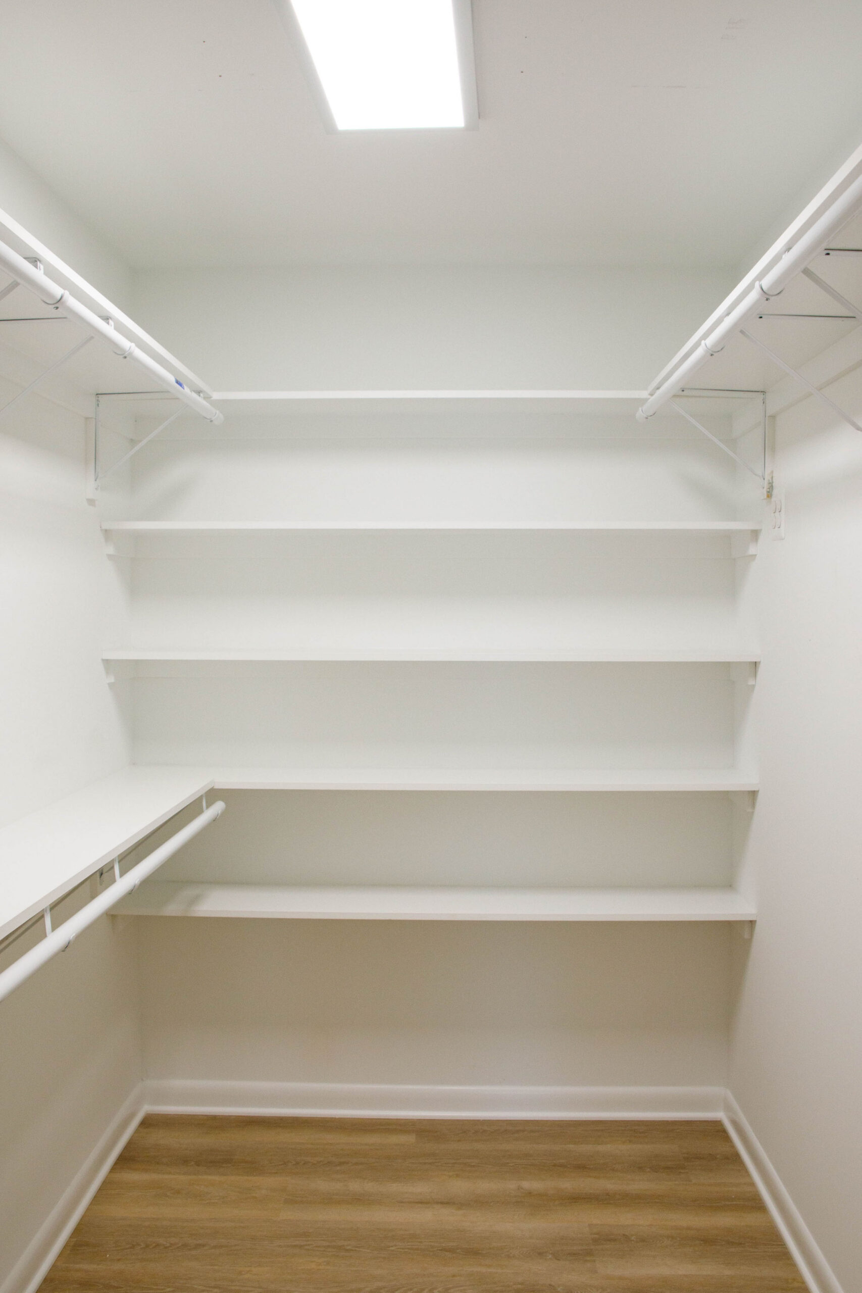 Generous pantry