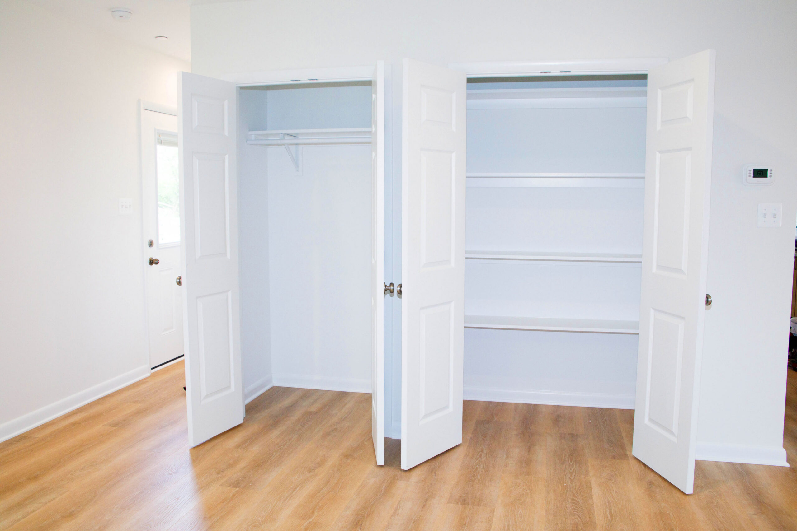 Dual closets