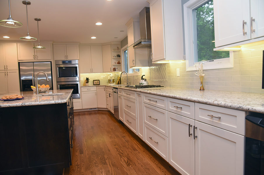 large open-concept dream kitchen