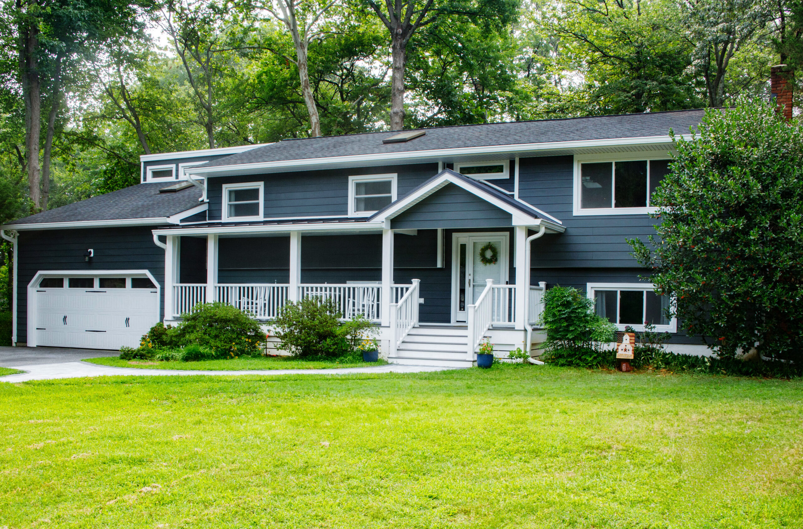 Mallard Raised Ranch Covered Front Porch Addition